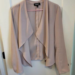 Express Open Blazer, Dusty Rose, Medium